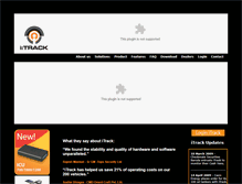 Tablet Screenshot of itrackindia.com